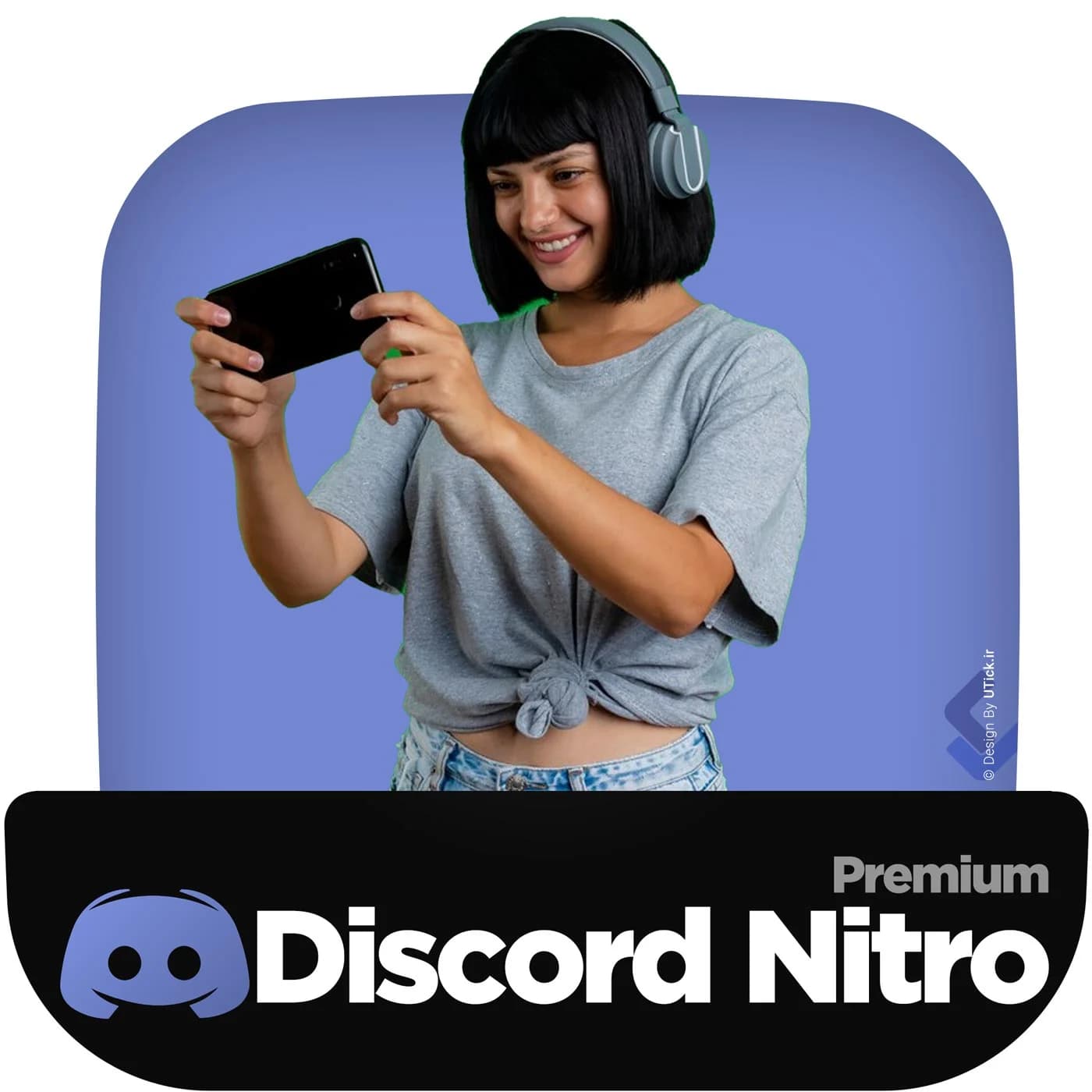 خرید اکانت Discord Nitro دیسکورد نیترو با ایمیل شما | شارژ و تحویل فوری