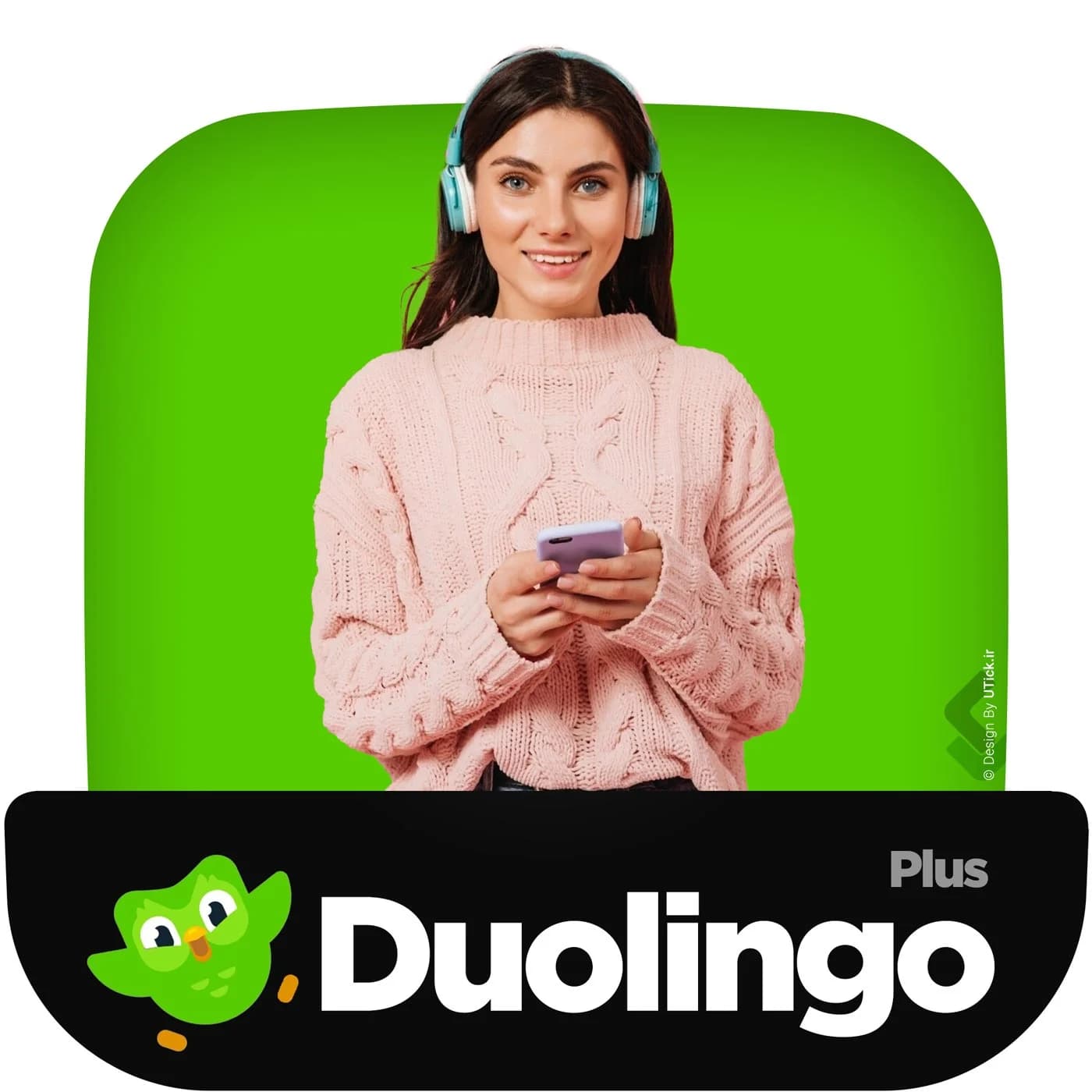 خرید اکانت و اشتراک دولینگو پلاس Duolingo Plus + تحویل آنی