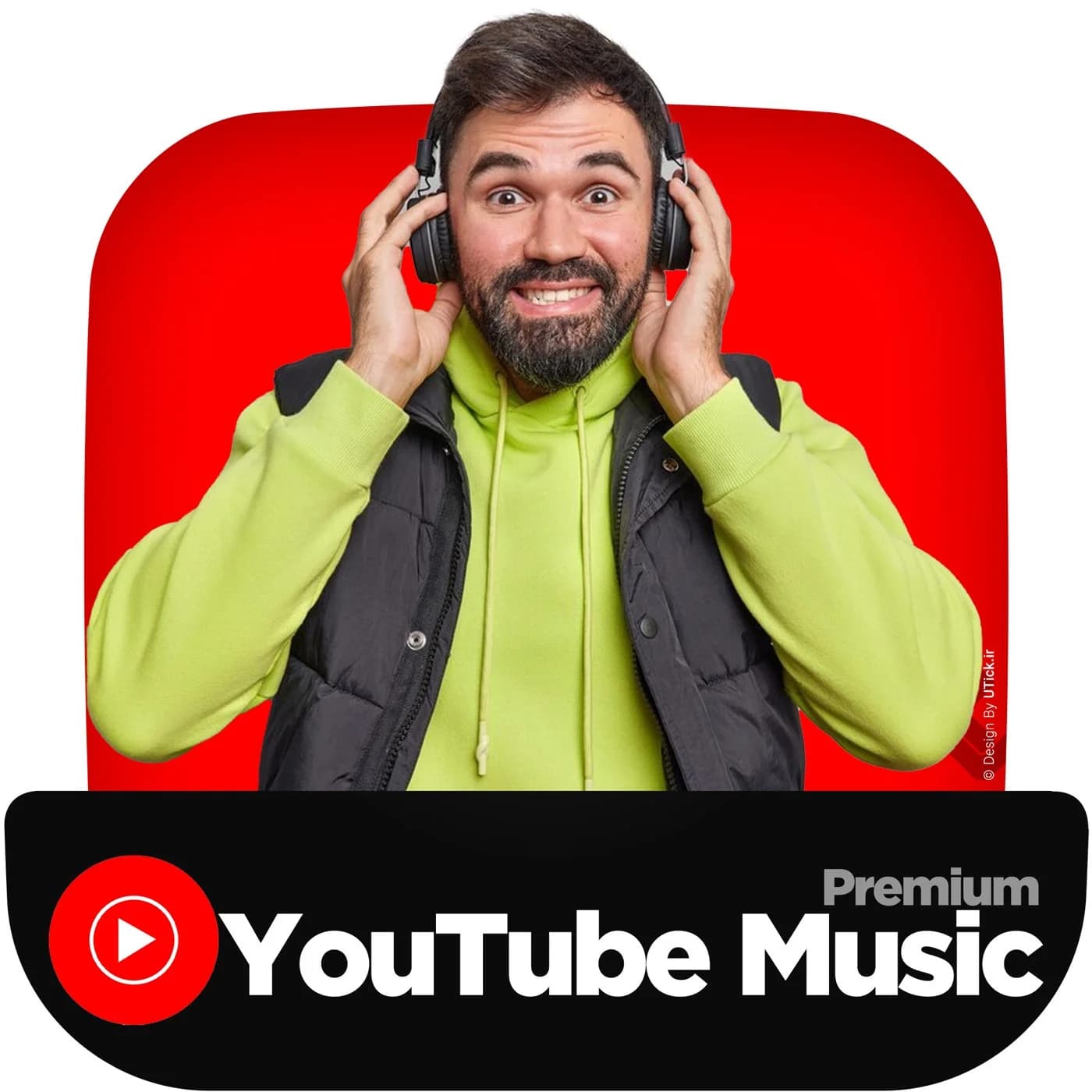 خرید اکانت YouTube Music یوتیوب موزیک آمریکا با ایمیل شما + قابل تمدید
