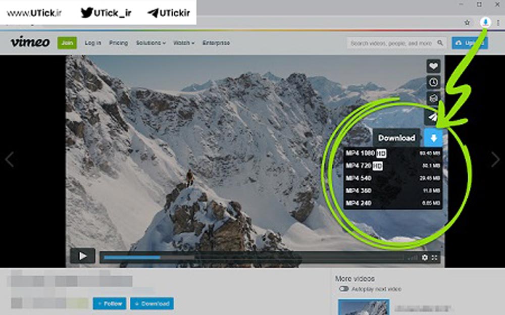 دانلود از vimeo