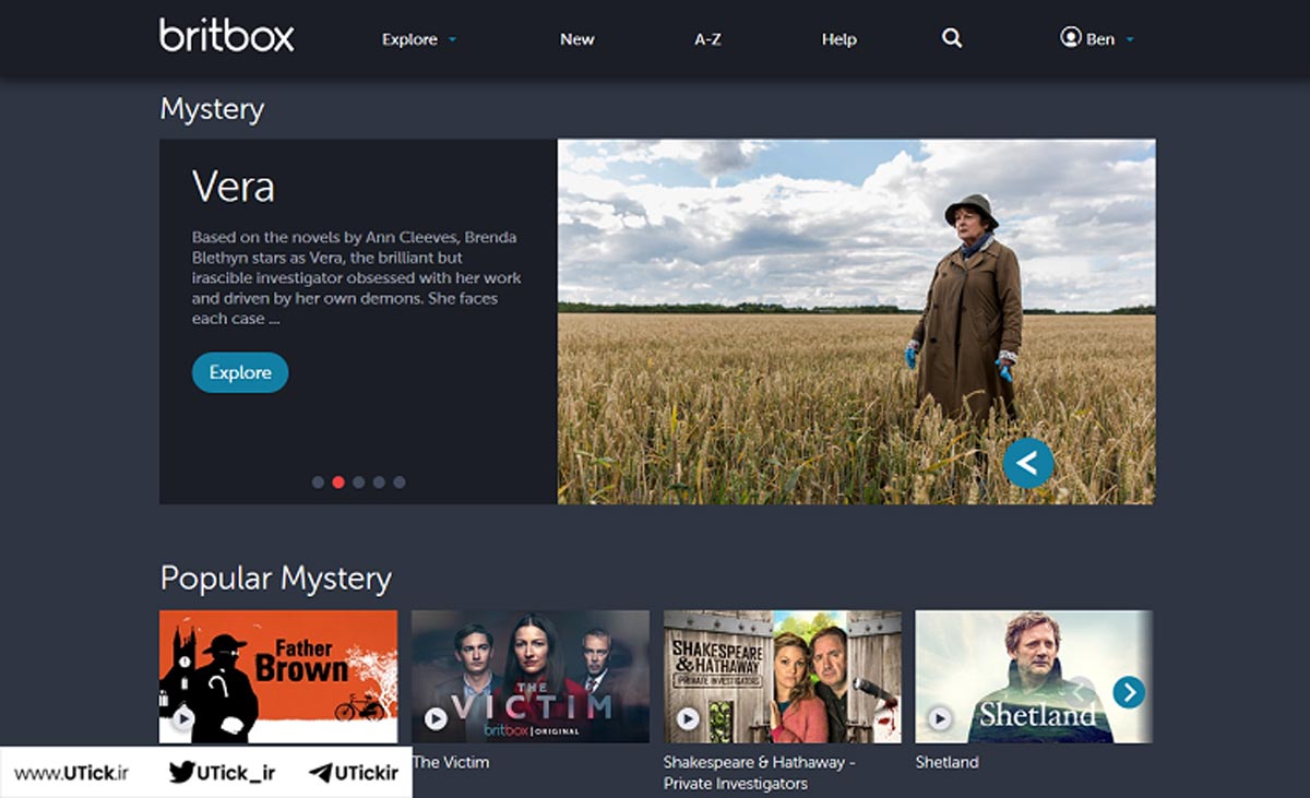 سرویس BritBox