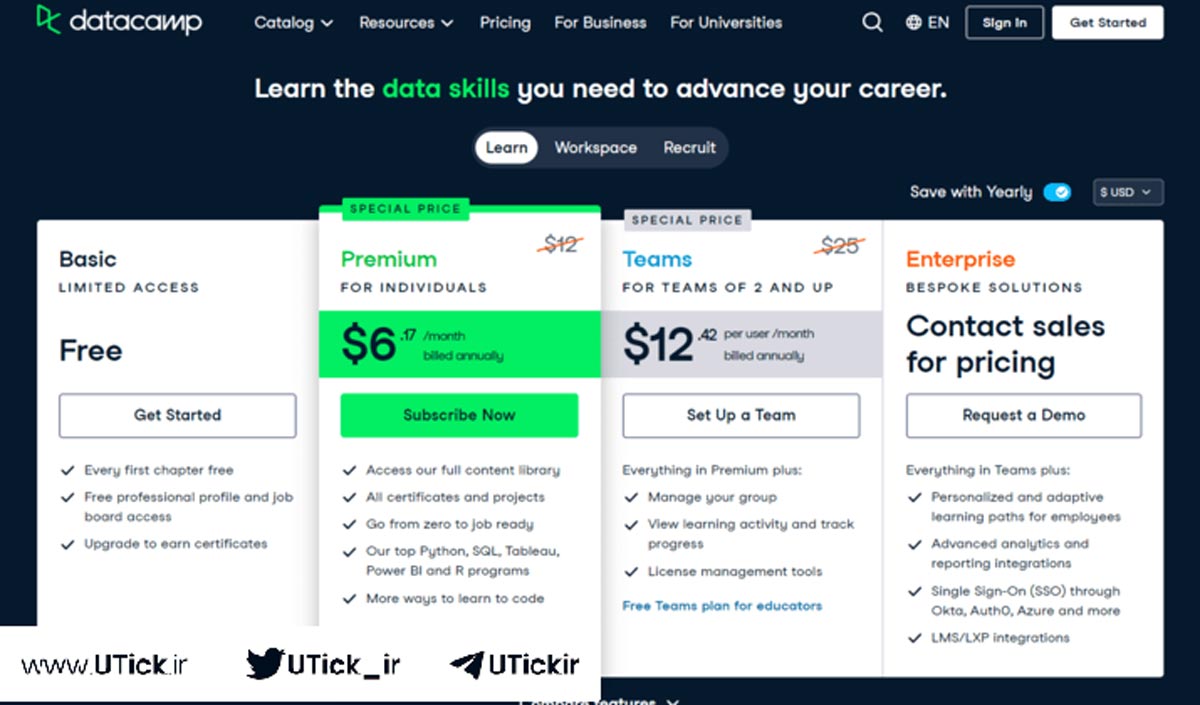 edX و دیتاکمپ