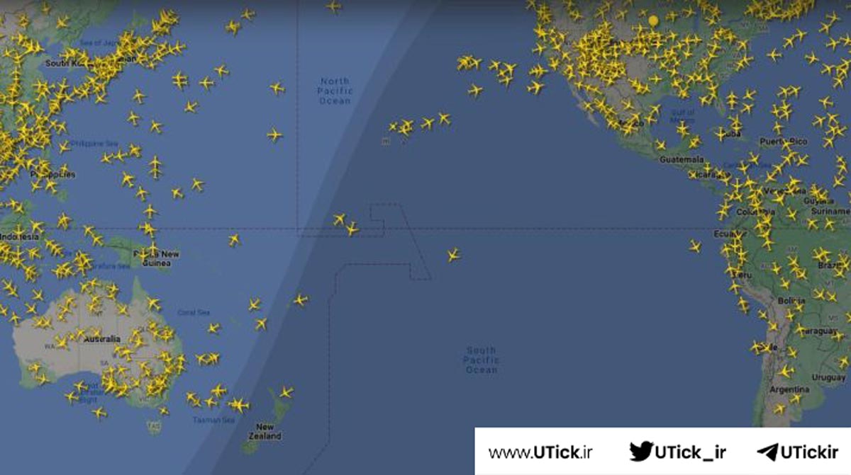 نرم افزار FlightRadar 24