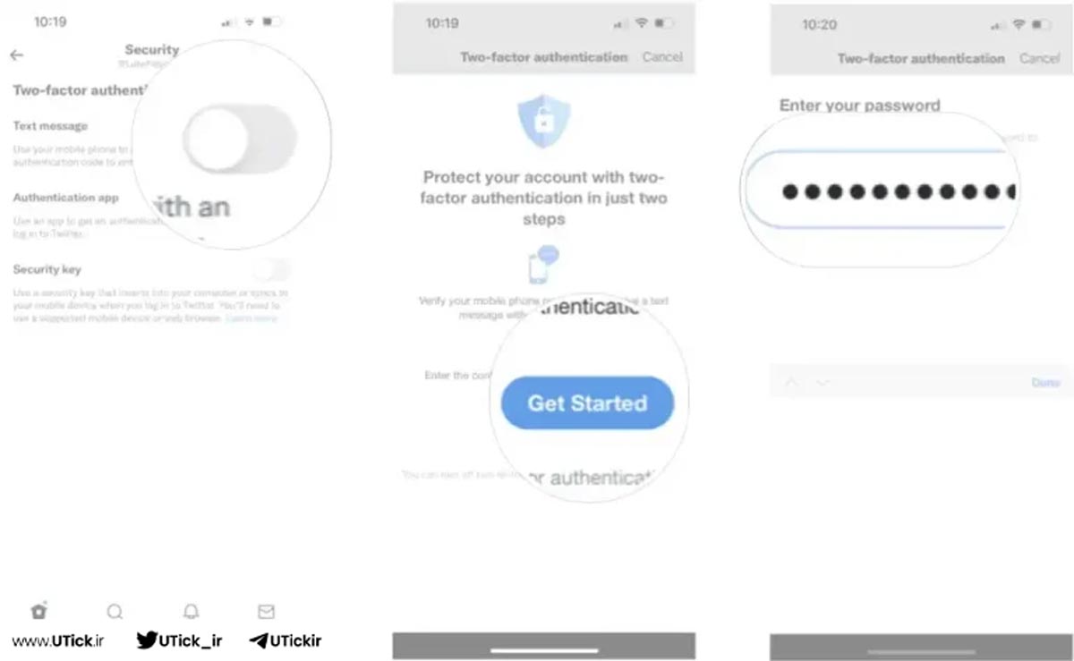 تایید دو مرحله ای توییتر